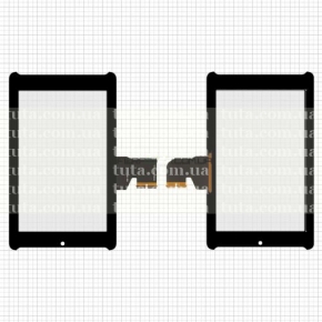 Сенсорный экран (тачскрин) для Asus FonePad HD 7 ME372, черный